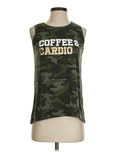 Pre-owned Athletic Works Sleeveless T-shirt In Green