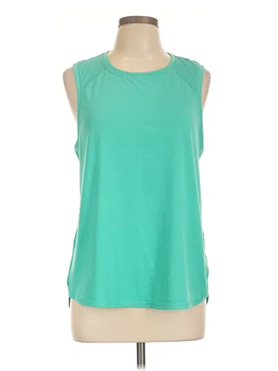 Pre-owned Athletic Works Sleeveless T-shirt In Green