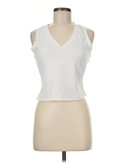 Pre-owned Athletic Works Sleeveless T-shirt In Ivory