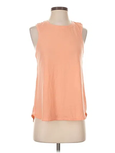 Pre-owned Athletic Works Sleeveless T-shirt In Orange