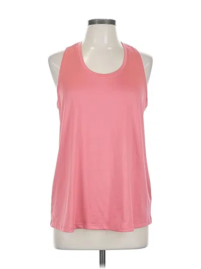 Pre-owned Athletic Works Sleeveless T-shirt In Pink