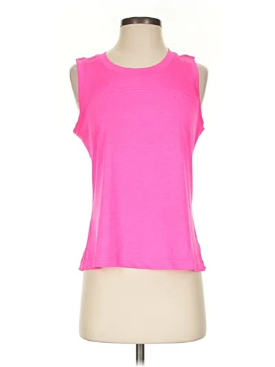 Pre-owned Athletic Works Sleeveless T-shirt In Pink