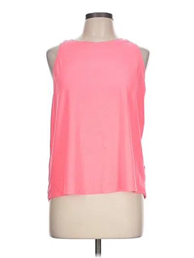 Pre-owned Athletic Works Sleeveless T-shirt In Pink
