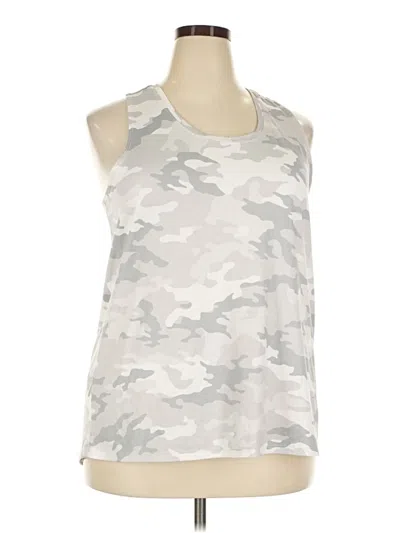 Pre-owned Athletic Works Sleeveless T-shirt In Silver
