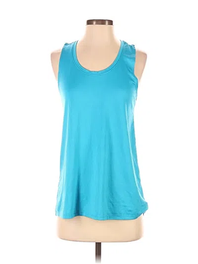 Pre-owned Athletic Works Sleeveless T-shirt In Teal