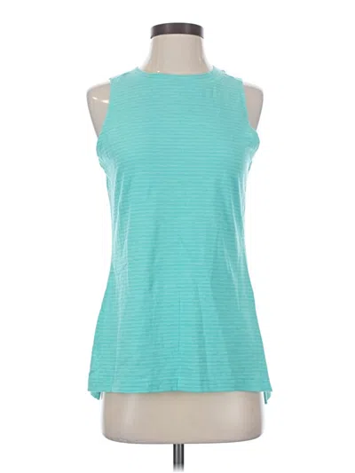 Pre-owned Athletic Works Sleeveless T-shirt In Teal