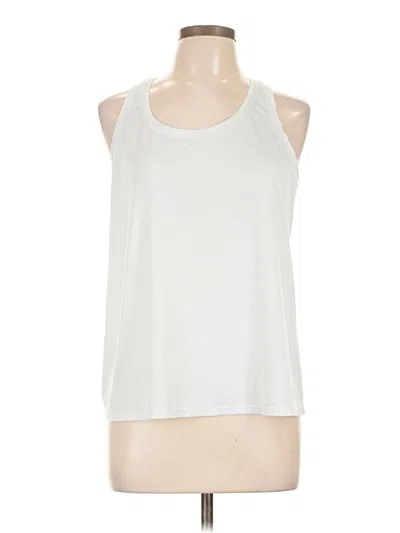 Pre-owned Athletic Works Sleeveless T-shirt In White