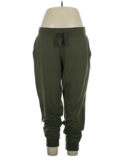 Pre-owned Athletic Works Sweatpants In Green