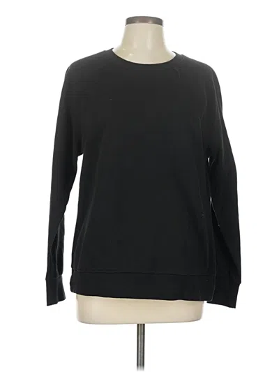 Pre-owned Athletic Works Sweatshirt In Black