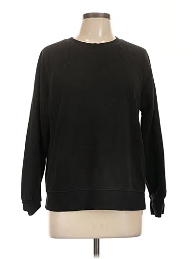 Pre-owned Athletic Works Sweatshirt In Black