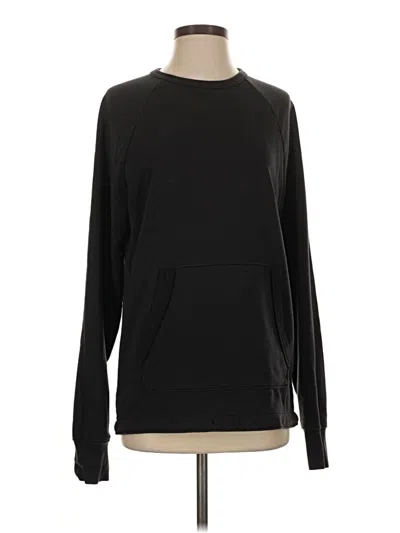 Pre-owned Athletic Works Sweatshirt In Black