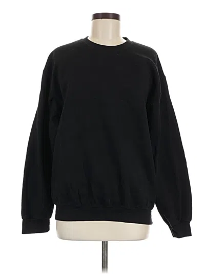 Pre-owned Athletic Works Sweatshirt In Black