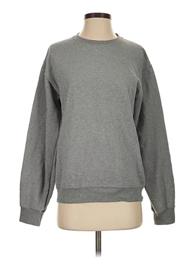 Pre-owned Athletic Works Sweatshirt In Gray