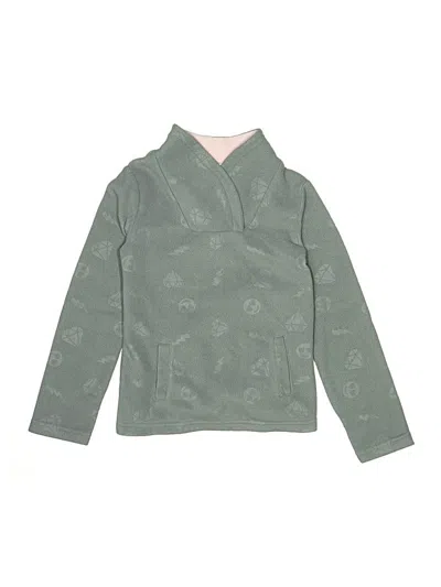 Pre-owned Athletic Works Kids' Sweatshirt In Green