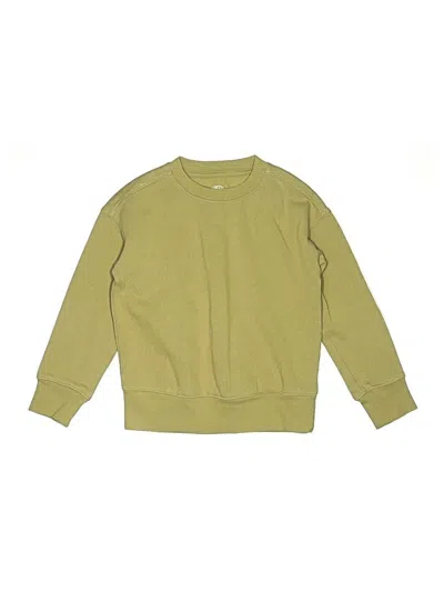 Pre-owned Athletic Works Kids' Sweatshirt In Green