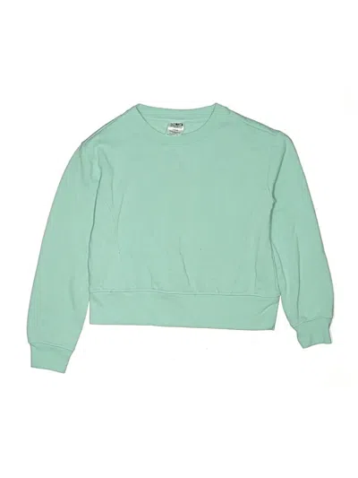 Pre-owned Athletic Works Kids' Sweatshirt In Green