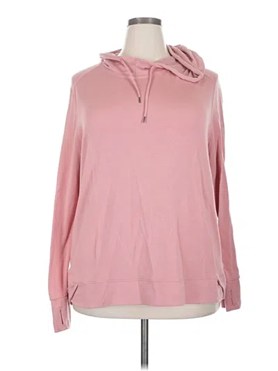 Pre-owned Athletic Works Sweatshirt In Pink