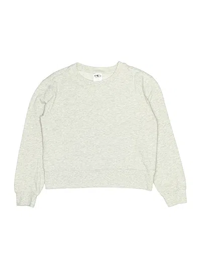 Pre-owned Athletic Works Kids' Sweatshirt In Silver