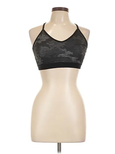 Pre-owned Athletic Works Tank Top Black Halter Neckline Tops