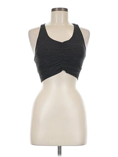 Pre-owned Athletic Works Tank Top Gray Halter Neckline Tops