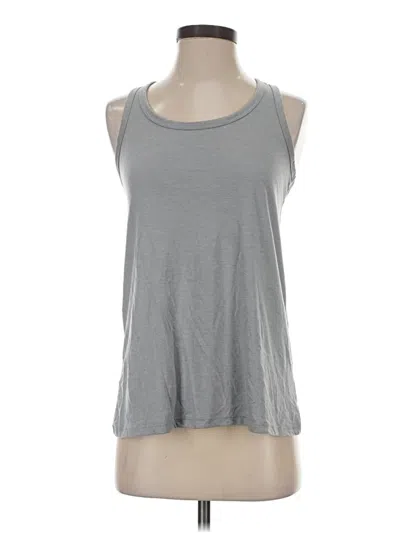 Pre-owned Athletic Works Tank Top Gray Halter Neckline Tops
