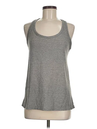 Pre-owned Athletic Works Tank Top Gray Halter Neckline Tops