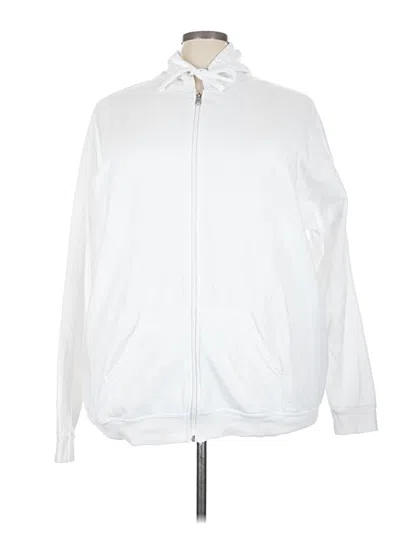 Pre-owned Athletic Works Track Jacket In White