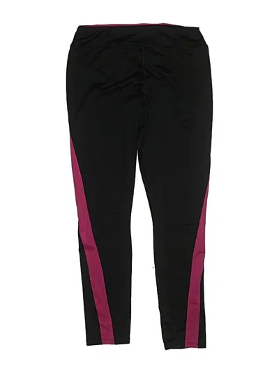 Pre-owned Athletic Works Kids' Track Pants In Black