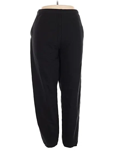 Pre-owned Athletic Works Track Pants In Black