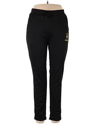 Pre-owned Athletic Works Track Pants In Black