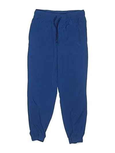 Pre-owned Athletic Works Kids' Track Pants In Blue
