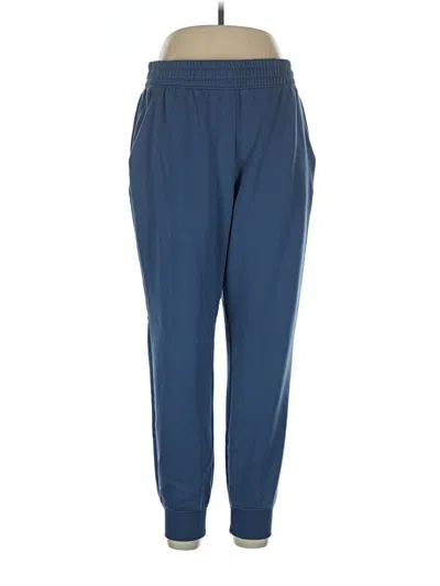 Pre-owned Athletic Works Track Pants In Blue