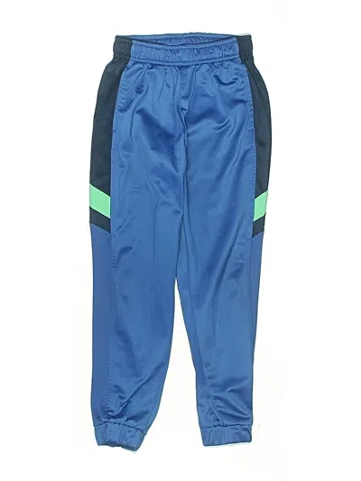Pre-owned Athletic Works Kids' Track Pants In Blue