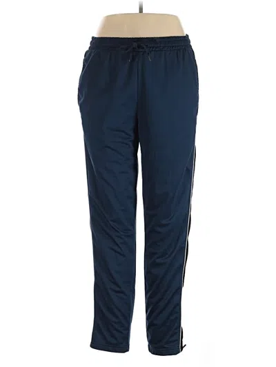 Pre-owned Athletic Works Track Pants In Blue