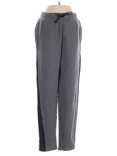 Pre-owned Athletic Works Track Pants In Gray