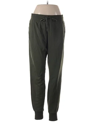 Pre-owned Athletic Works Track Pants In Green
