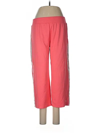 Pre-owned Athletic Works Track Pants In Pink