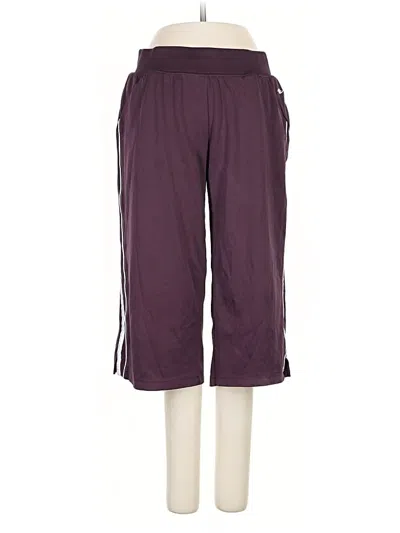 Pre-owned Athletic Works Track Pants In Purple
