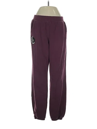 Pre-owned Athletic Works Track Pants In Purple