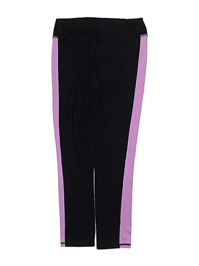 Pre-owned Athletic Works Kids' Track Pants In Purple