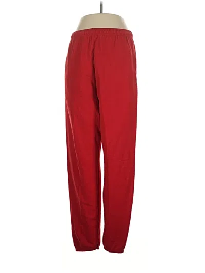 Pre-owned Athletic Works Track Pants In Red