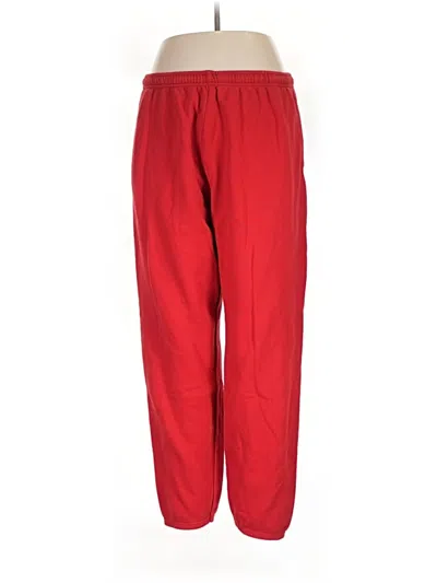Pre-owned Athletic Works Track Pants In Red