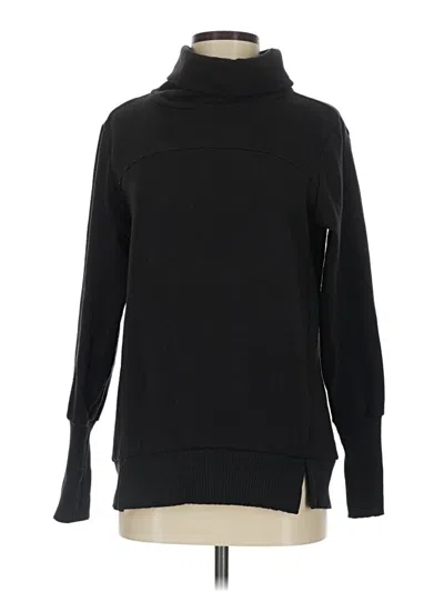 Pre-owned Athletic Works Turtleneck Sweater In Black