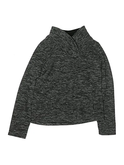 Pre-owned Athletic Works Kids' Turtleneck Sweater In Gray