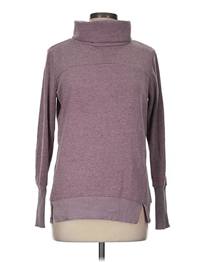 Pre-owned Athletic Works Turtleneck Sweater In Purple