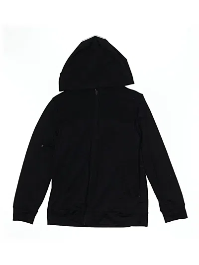 Pre-owned Athletic Works Kids' Zip Up Hoodie In Black