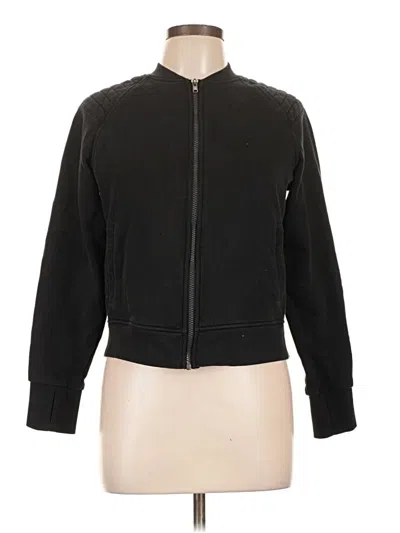 Pre-owned Athletic Works Zip Up Hoodie In Black