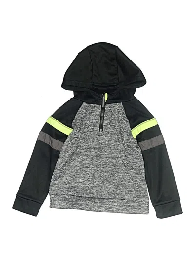 Pre-owned Athletic Works Kids' Zip Up Hoodie In Gray