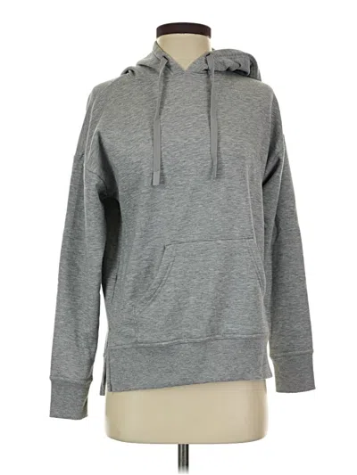 Pre-owned Athletic Works Zip Up Hoodie In Gray