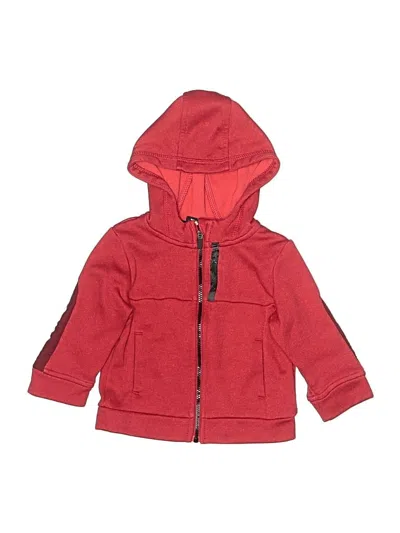 Pre-owned Athletic Works Babies' Zip Up Hoodie In Red